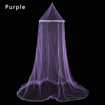 Canopy Encryption Dome Fly Insect Mesh Princess Mosquito Net Repellent Protection Single Entry Bed Decoration