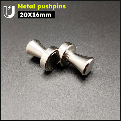 5/10/20 PCs Super Strong Neodymium Magnet Magnetic Pushpins Sucker Thumbtack Steel Magnet Push Pin for Refrigerator Whiteboard