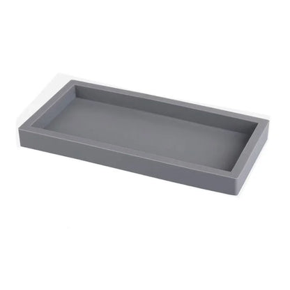 A multifunctional bathroom countertop storage tray, hand sanitizer shampoo display tray, jewelry display tray