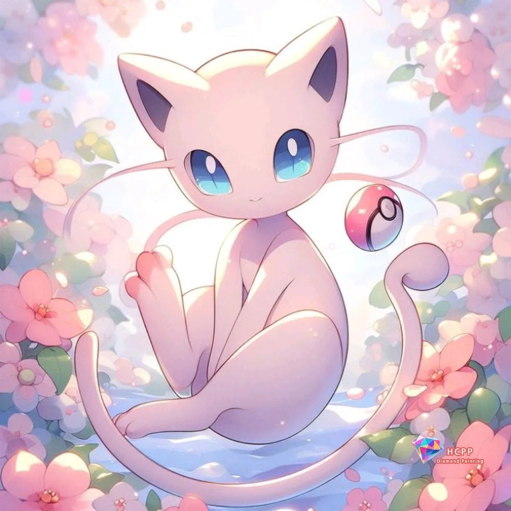 Eevee Pokemon Cute Anime Cartoon Square Round Diamond Painting Kits Cross Stitch Mosaic Embroidery Home Decor 5D DIY Art Gift