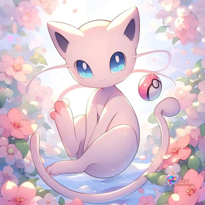 Eevee Pokemon Cute Anime Cartoon Square Round Diamond Painting Kits Cross Stitch Mosaic Embroidery Home Decor 5D DIY Art Gift