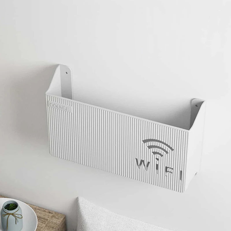 Router Storage Rack TV Set-top Storage Box closet organizer organizer box