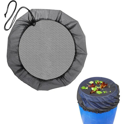 2/1pcs Mesh Cover Netting for Rain Barrels Water Collection Buckets Tank Raindrop Harvesting Tool Anti-Mosquito Water Protection