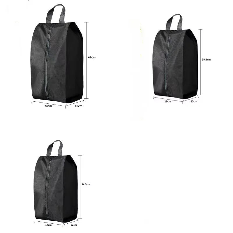 3PCS Shoe Storage Bags Dust-proof Shoe Cover Travel Portable Bag Household Moisture-proof and Mildew-proof Shoe Storage Bag
