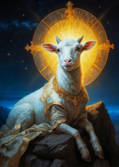 Retro Religion Jesus Walking On Water Lost Lamb Classic Posters Prints Canvas Painting Wall Art Picture Living Room Home Decor