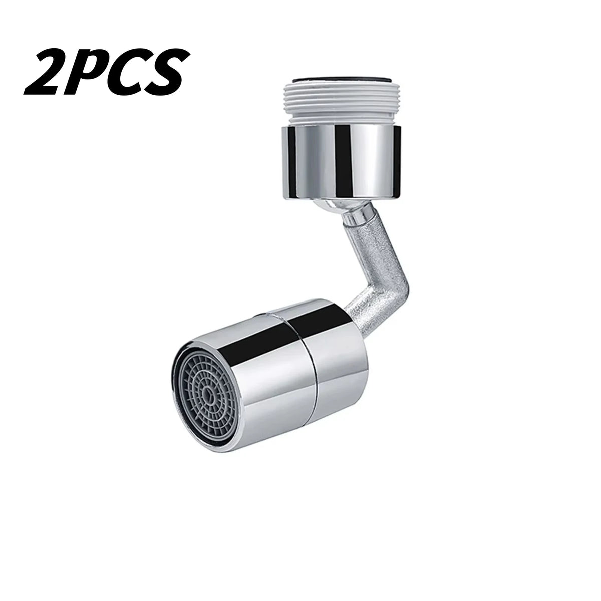 720° Universal Faucet Extender Aerator, Rotating Splash Proof Water Saving Faucet Adapter, ABS Plastic Washbasin Faucet Nozzle f