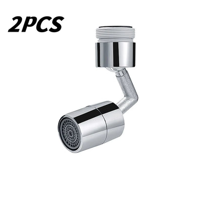 720° Universal Faucet Extender Aerator, Rotating Splash Proof Water Saving Faucet Adapter, ABS Plastic Washbasin Faucet Nozzle f