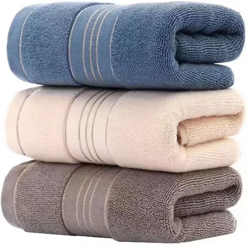 1 Towel Thickened Absorbent Towel Pure Cotton Quick Absorbent Soft Quick Dry Thickened Face Towel