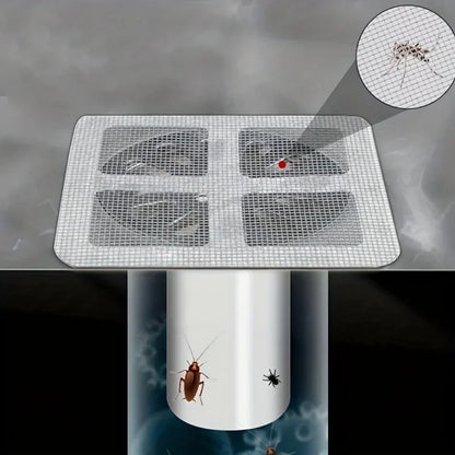 Disposable Hair Drain Catcher Mesh Anti-blocking Filter Floor Drains Sticker Shower Cover Kitchen Bathroom Sink Strainer Stopper