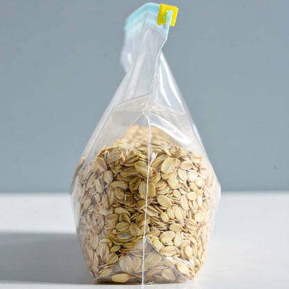 Reusable Storage Bags, Zipper Lock Bags, Food Grade Transparent Storage Bags