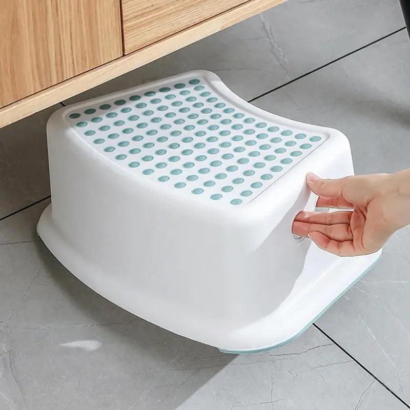 Toilet Squat Stool Non-slip Bathroom Potty Step Stool Ergonomic and Stable Squatting Stools Heavy Duty Potty Stool for Children