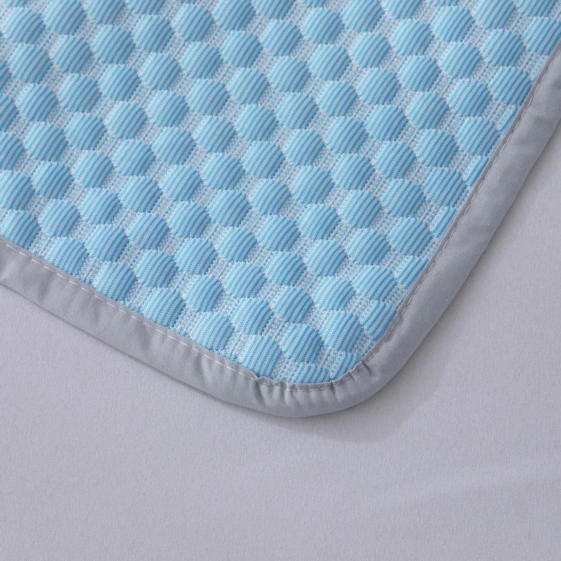 1pc-Summer Cool Bean Pillowcase - Breathable Air Conditioning Pillow Cover for Hot Sleepers No Insert Included 48 x 74cm
