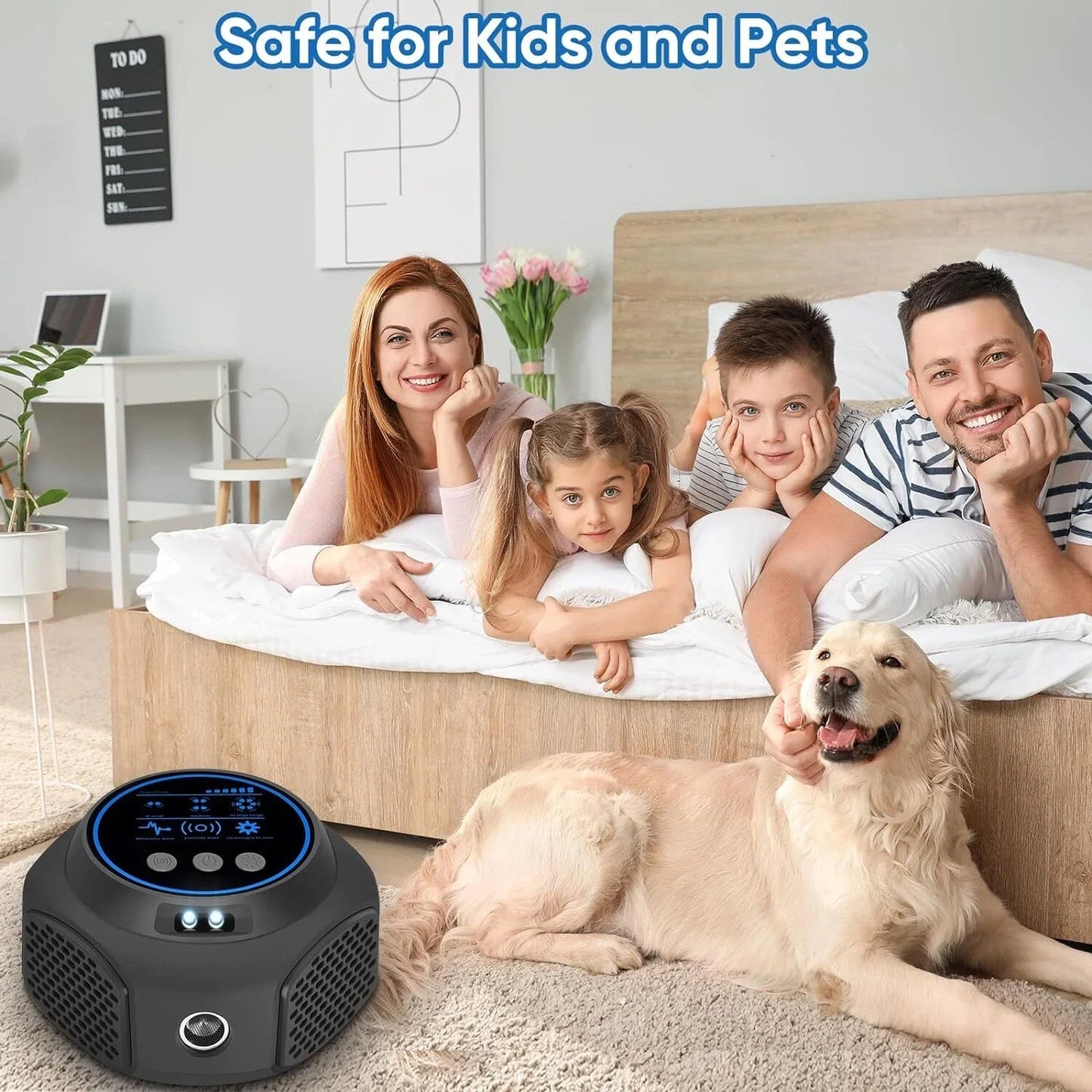 Ultrasonic Electronic Rodent Repellent 360°all-round Degrees Rat Repeller Effectively Repel Flies Cockroaches Mosquitoes