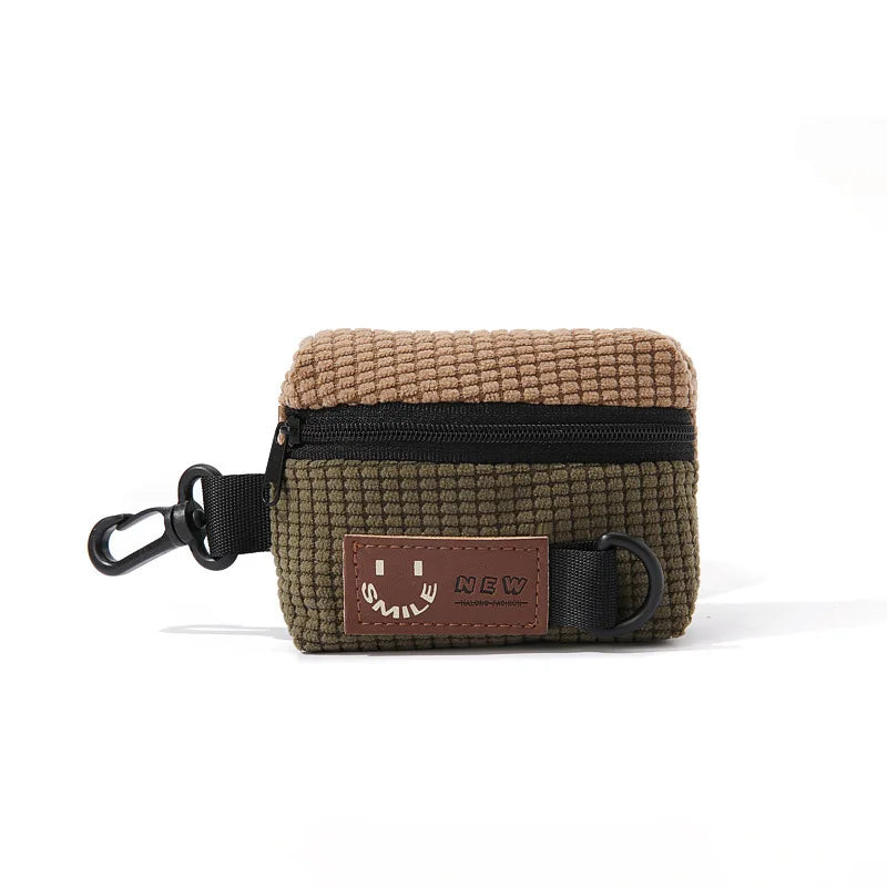 1pc Cycling Backpack, Headphone Bag, Portable Storage, Sports Bag, Universal Bag, Pendant, Trendy Tag, Neck Hanging Bag