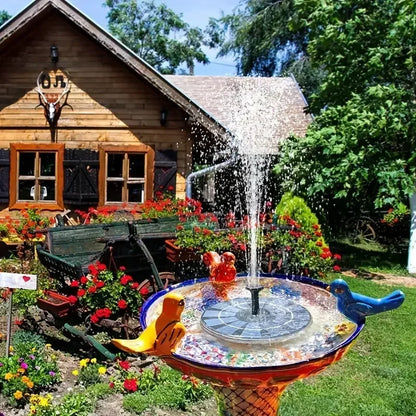 13/16/18cm Solar - Operated Fountain Pumps: Perfect for Garden Pools, Ponds, Bird Baths. Outdoor 8 - Nozzle Floating Pumps