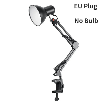 Flexible Led Desk Lamp Home Office Modern Table Lamp Metal Architect Adjustable Folding Reading Light