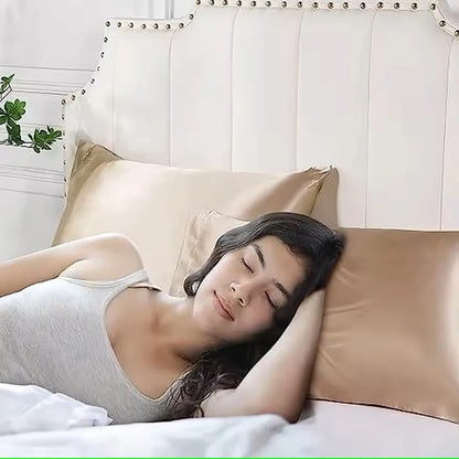 1pc Boost Beauty Sleep Silky Satin Pillowcases: Cooling, Hair and Skin-Friendly, Easy-Care