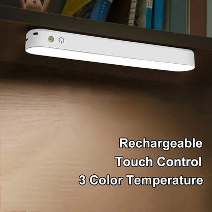 Magnetic LED Night Light Desk Lamp USB Rechargeable Dimming Table Lamp Computer Study Office Reading Stand Light for Bedroom