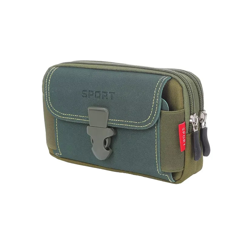 Man Belt Pouch Mobile Phone Bag Holster Bag Molle Waist Bag Pack Small Tactical Duty Belt Backpack Card Holder