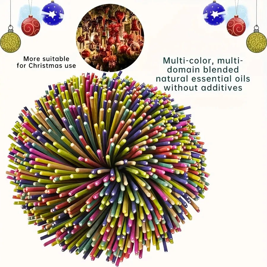 Wholesale multi-color aromatherapy sticks, white sage, lavender, rose，lemongrassand jasmine fragrance,long-lasting home decor