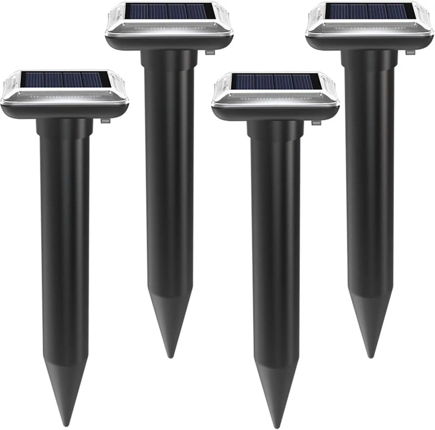 Outdoor solar-powered rat repellent P66 waterproof, suitable for courtyards, gardens, and farms