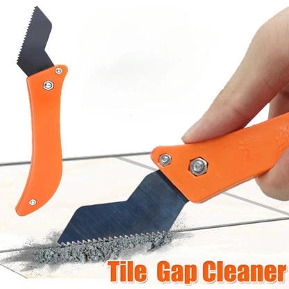 Professional Gap Hook Knife Tile Repair Tool Old Mortar Cleaning Dust Removal Steel Construction Hand Tools