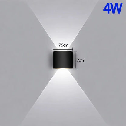 Up Down LED Wall Lamp Waterproof Modern Wall Light for Bedroom Living Room Corridor Balcony Indoor Outdoor Home Decor Lighting