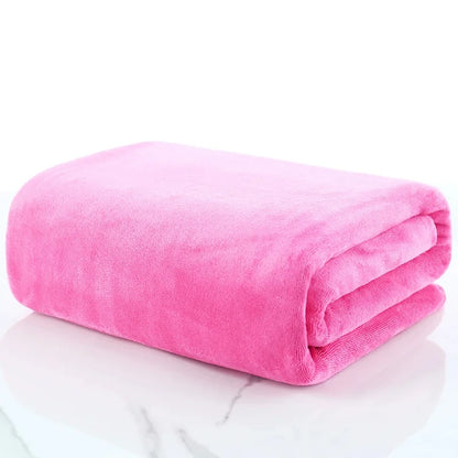 A big towel Beauty salon adult thickening large bath towels that soft absorb water do not shed hair multi-purpose micrmicrofiber