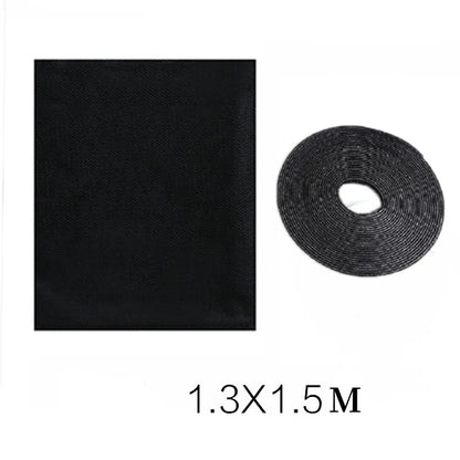 Anti Fly Mosquito Net Insect Bug Fly Screen Curtain Indoor DIY Self-Adhesive Window Mesh with Tape for Windows Accessories