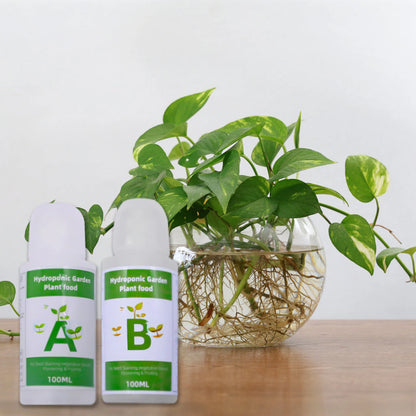 Hydroponic Nutrients Fertilizer AB Solution Set Hydroponic Garden Plant Food Plant Fertilizer For Flowers Vegetables Nutrients