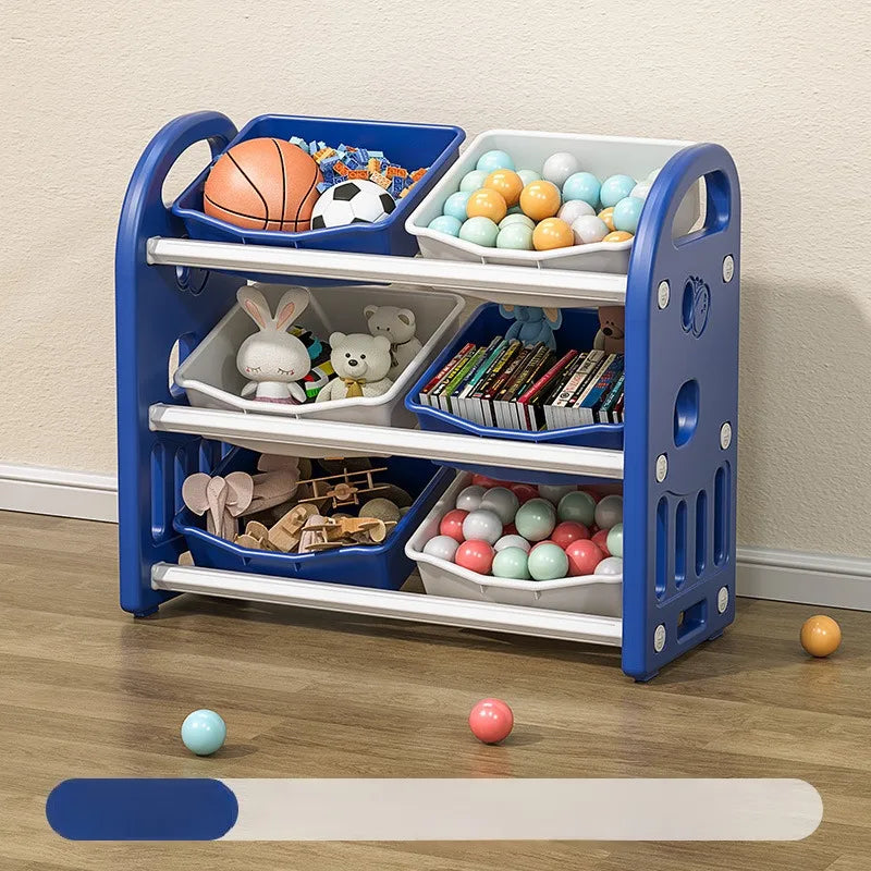 Household Baby toy large capacity storage cabinet Multi functional classification and sorting storage box