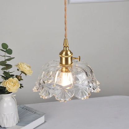 IWHD Clear Glass LED Pendant Lights Dining Living Room Cafe Brass Nordic Modern Simple Home Decor Hanging Lamp Lamparas Colgante