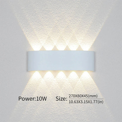LED Wall Lamp Outdoor Waterproof IP66 Interior Wall Light 2W 4W 6W 8W 10W minimalist creative bedroom bedside lamp