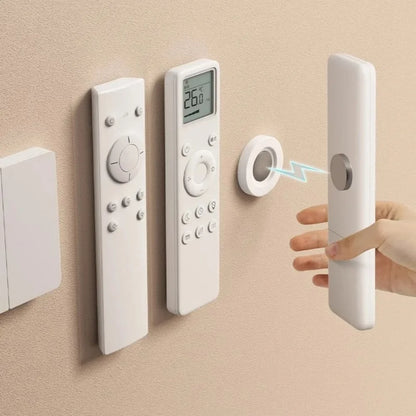 Remote Control Magnetic No Drill Holder Wall Mount Adhesive Remote Control Holder Strong Hold Tv Remote Holder for Home Office