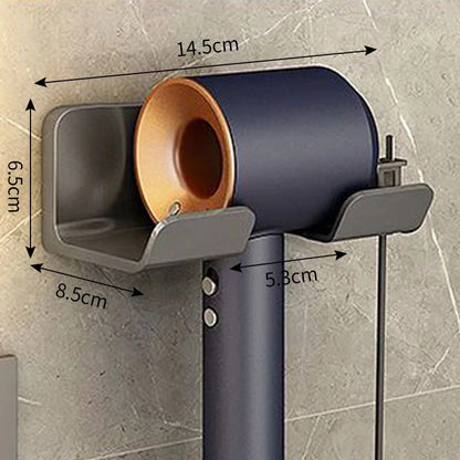 Hair Dryer Holder Wall Dryer Cradle Straightener Stand Hairdryer Organizer Box Toilet Blower Holder Shelf Bathroom Accessories