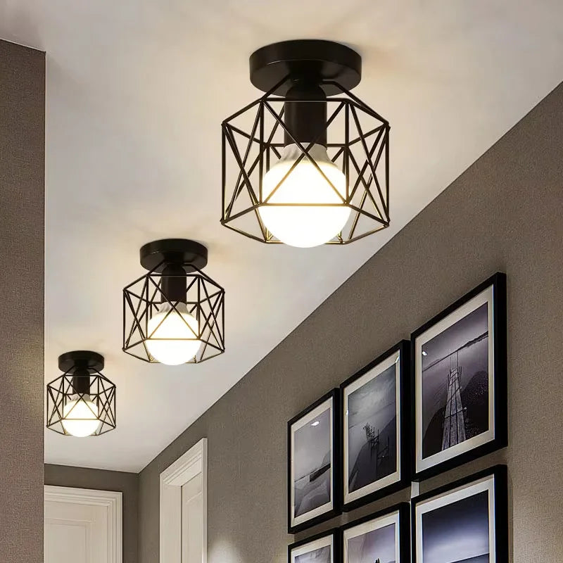 vintage industrial E27 ceiling lamp to enhance your living space. Perfect for adding beauty andNew Stylish, modern, retro