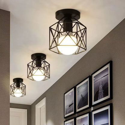 vintage industrial E27 ceiling lamp to enhance your living space. Perfect for adding beauty andNew Stylish, modern, retro