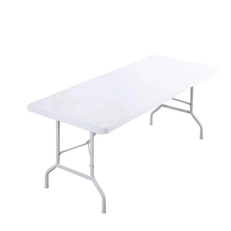 1pc Washable Rectangular Tablecloth for Outdoor Parties and Camping- Foldable, Elastic and Fitted - 4ft/6ft Size Fabric for Home