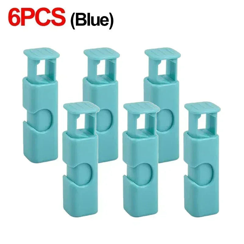 12/1Pcs Food Sealing Clips Bread Storage Bag Clips For Snack Wrap Bags Spring Clamp Reusable Kitchen Organization Sealing Clamp