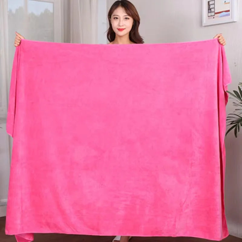 towel Microfiber Bath Towels – Super Absorbent, Soft, Fast Drying and Oversized Bath Lines Multipurpose for Travel, Sports, Spa