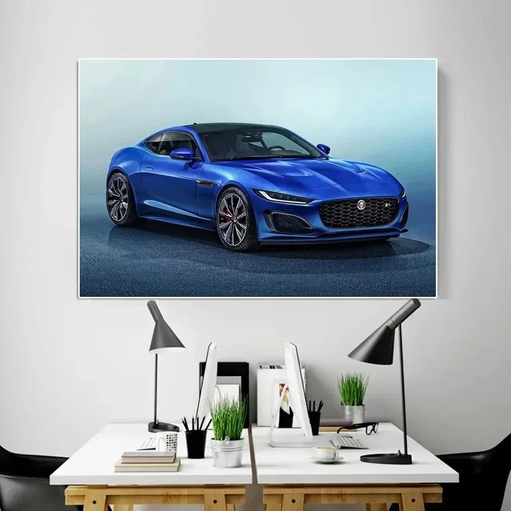 Famous Luxury Sports Car Mercedes Wall Art Minimalist Print Canvas Painting Posters for Bedroom Modern Home Decor
