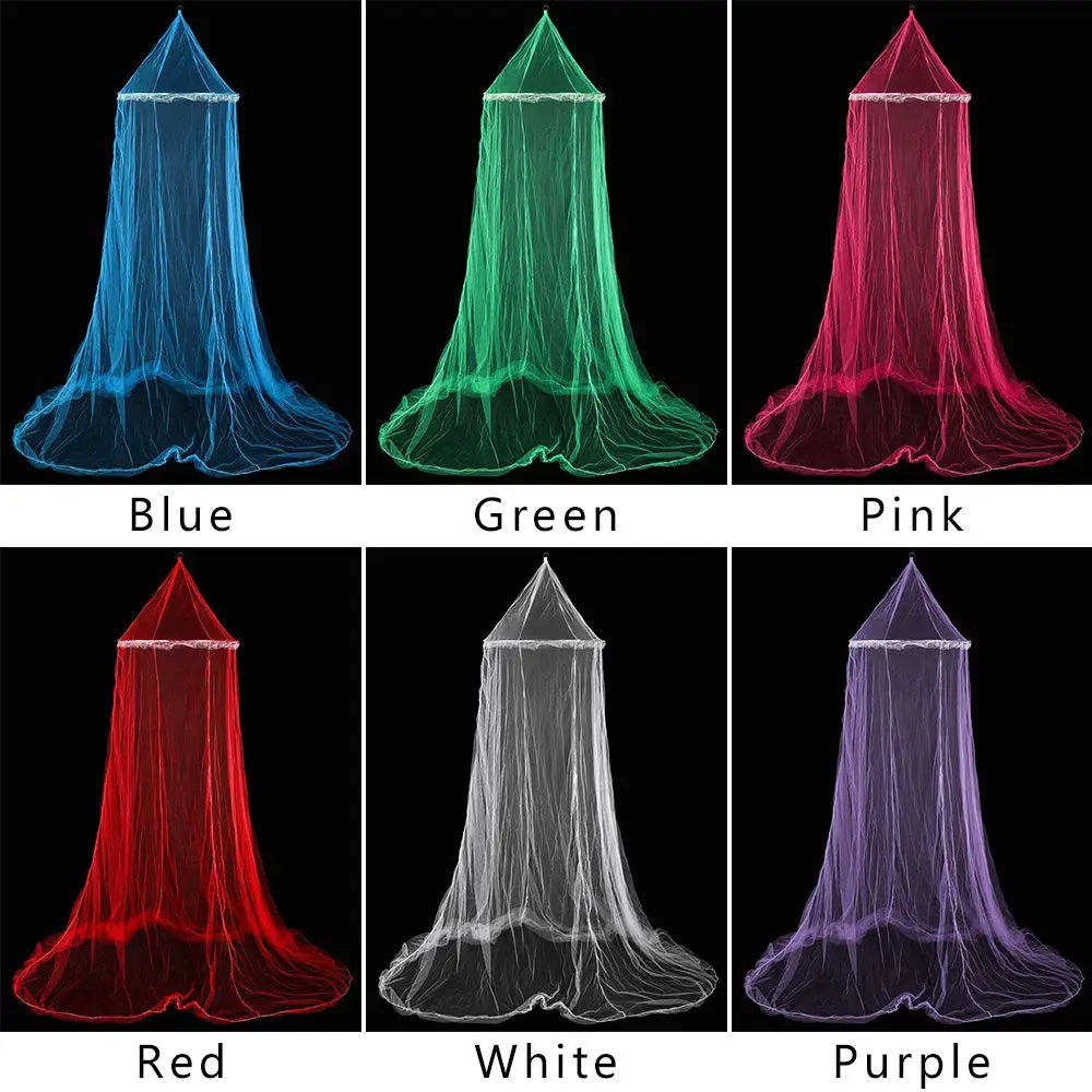 Canopy Encryption Dome Fly Insect Mesh Princess Mosquito Net Repellent Protection Single Entry Bed Decoration