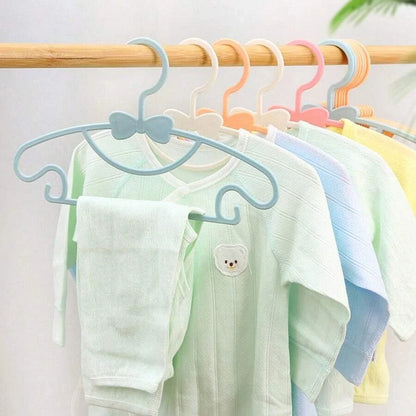 10/20/50pcs Baby Hangers Children Coats Storage Hanger Closet Organizer Kids Clothes Hanger Racks Portable Plastic Hangers Home