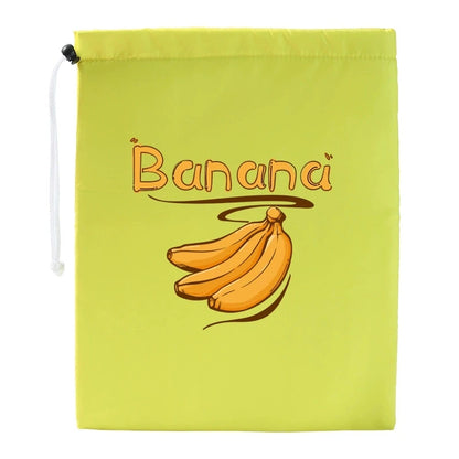 Fruit Vegetables Storage Bag Drawstring Bag for Refrigerator Freshness Travel Storage Insulated Aluminum Film Bags