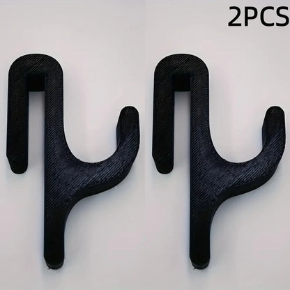 New Modern Plastic Shower Hook Suitable for 8mm Glass Doors Bathroom Organizer, Towels and Clothes Holder Bathroom Accessories