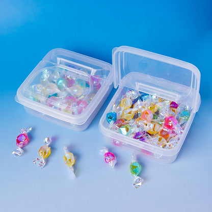 Plastic Refrigerator Storage Cheese Box, Cheese Container, Butter Block Cheese Slice Storage Box