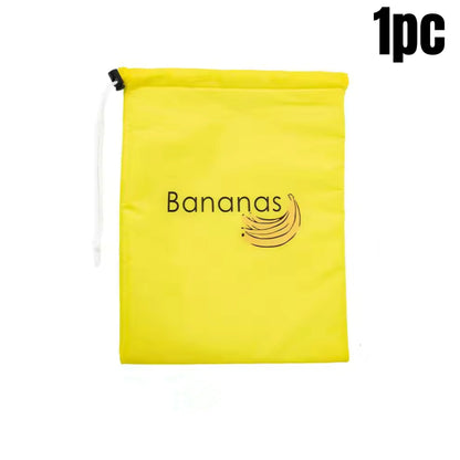 1/2/3/5pcs Yellow Banana Storage Bags Lettuce Storage Bag Prevents Odor 2 Weeks Fresh-keep Bundle Insulated Aluminum Film Bags