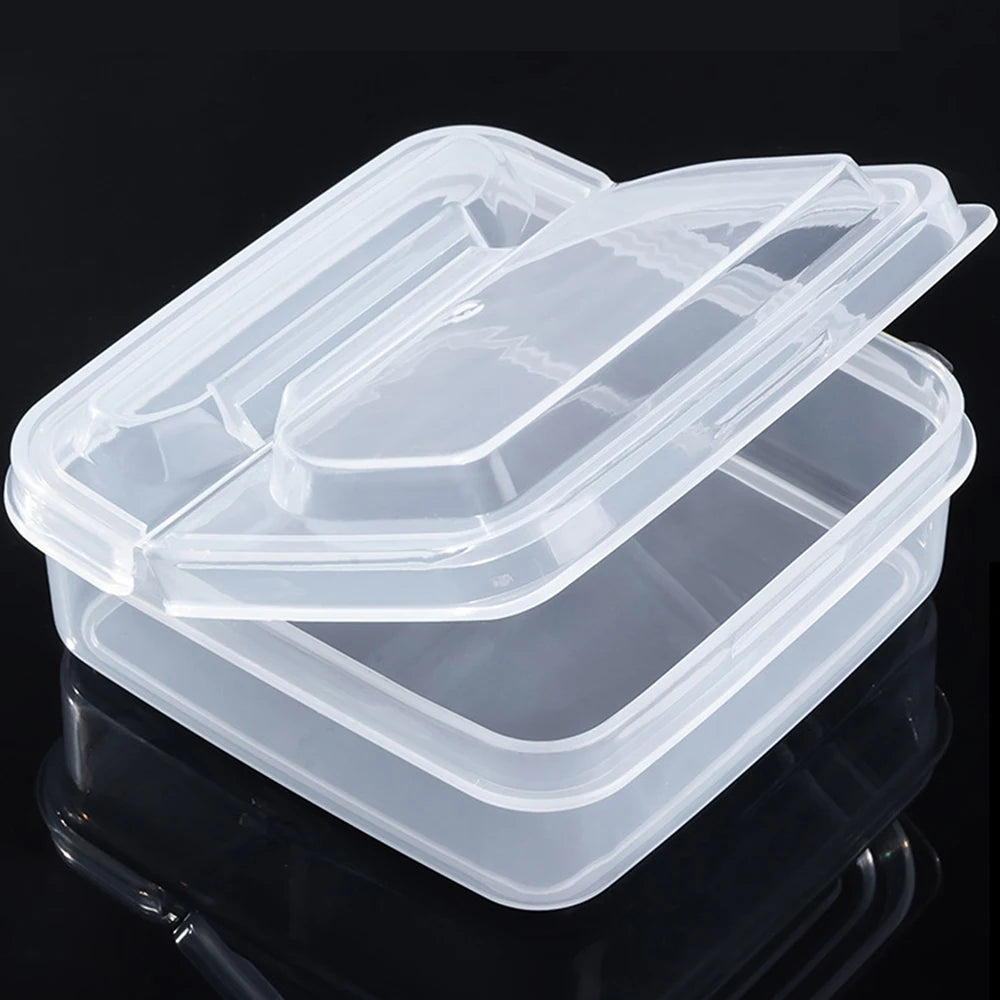 Plastic Refrigerator Storage Cheese Box, Cheese Container, Butter Block Cheese Slice Storage Box