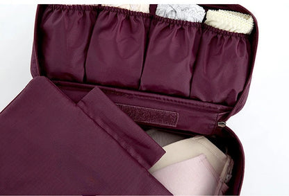 Multifunctional Socks Storage Box Travel Bra Organizer Bag Portable Underwear Classification Pouch