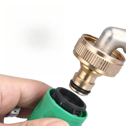 2026 1Pcs 1/2" Thread Connector Faucet Hose Tap Water Adapter Quick Connector Water Pipe Fittings Home Replacement Accessory